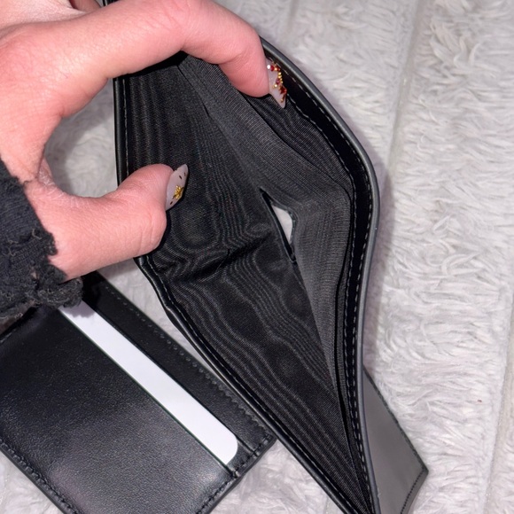 Black Leather Wallet - Picture 5 of 5